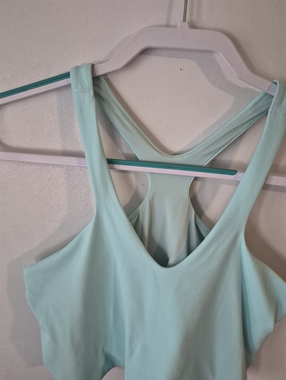 Lululemon Bend This V And Racer Bra Light Support Mint L/XL - Picture 9 of 12